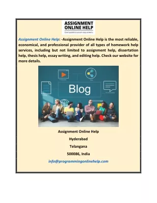 assignment online help assignment online help