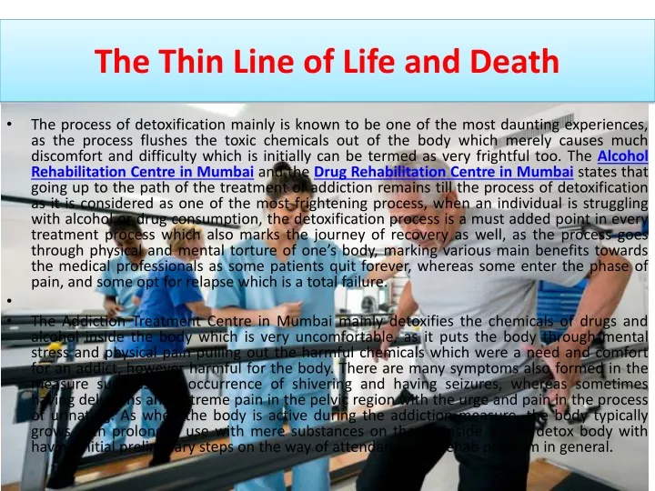 the thin line of life and death