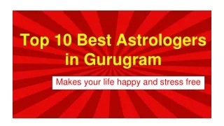Top 10 Best Astrologers in Gurugram
