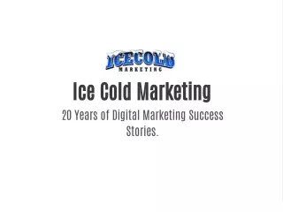 Ice Cold Marketing