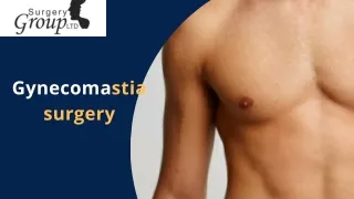 gynecomastia surgery