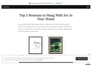 Top 5 Reasons to Hang Wall Art in Your Home