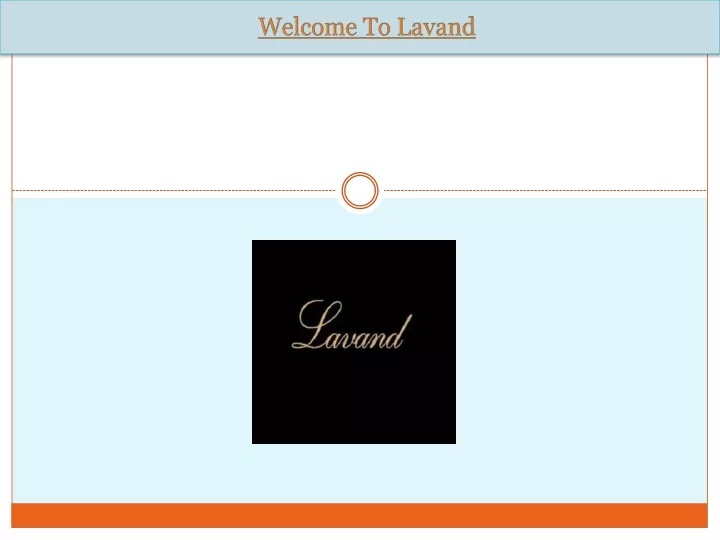 welcome to lavand