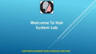 Hair Weaving at hair System Lab