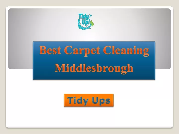 PPT Best Carpet Cleaning Middlesbrough PowerPoint Presentation, free