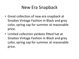 new era snapback