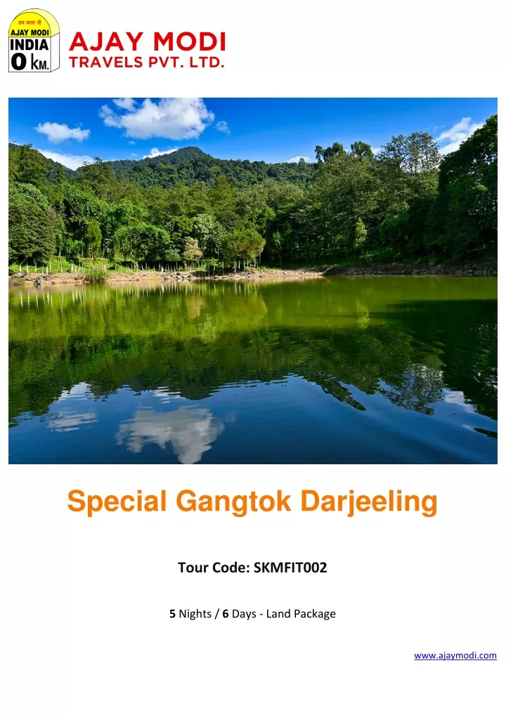 special gangtok darjeeling