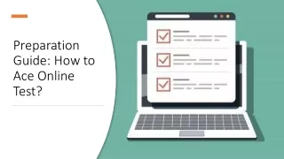preparation guide how to ace online test