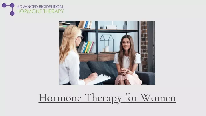 hormone therapy for women