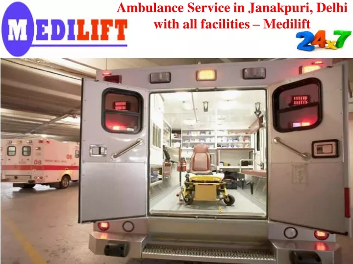 ambulance service in janakpuri delhi with