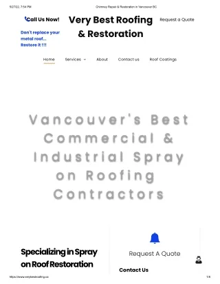 Very Best Roofing & Restoration