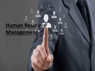 An Overview of Human Resource Management