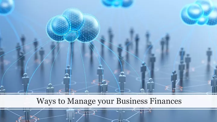 ways to manage your business finances