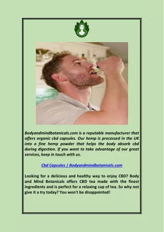 bodyandmindbotanicals com is a reputable
