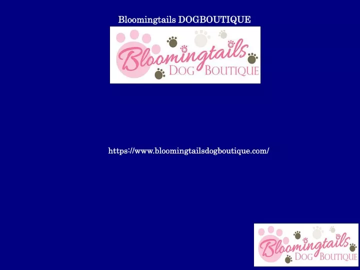 bloomingtails dogboutique