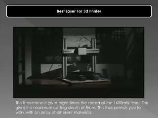 best laser for 3d printer