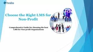 choose the right lms for non profit