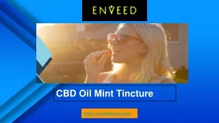 CBD Oil Mint Tincture