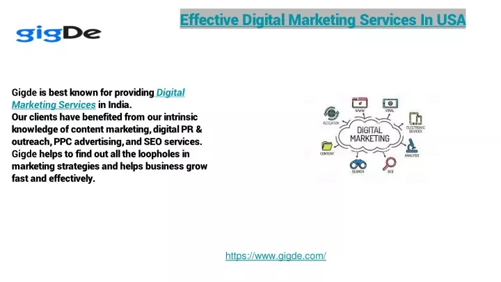 effective digital marketing services in usa