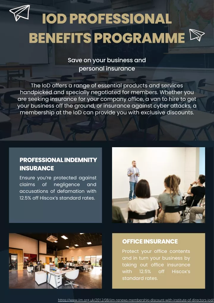 iod professional benefits programme