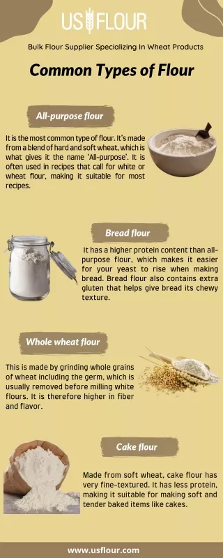 Common Types of Flour
