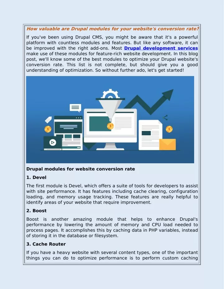 how valuable are drupal modules for your website