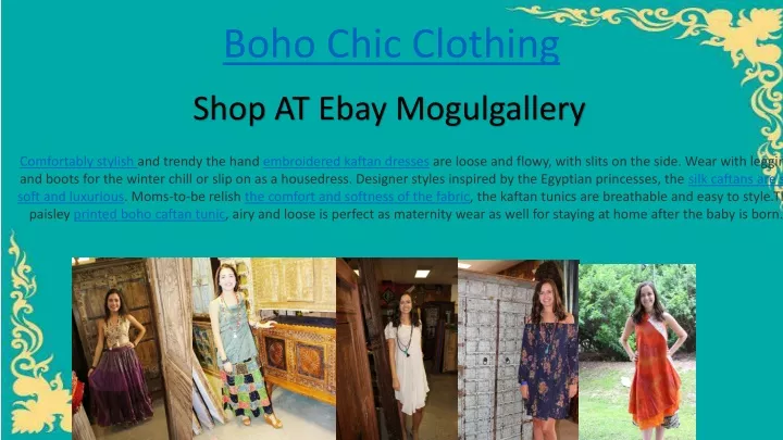 boho chic clothing