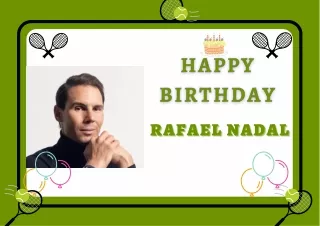 Rafael Nadal Birthday, Real Name, Age, Height, Weight