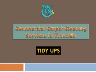 commercial carpet cleaning services in teesside