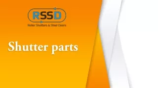 shutter parts