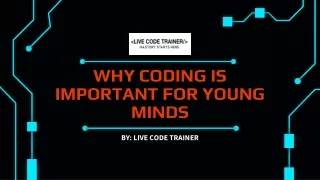 why coding is important for young minds