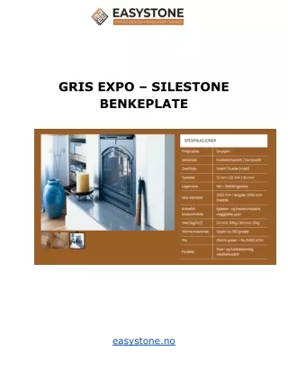 gris expo silestone benkeplate