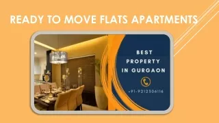 Advice For Buyers Intrested In Ready To Move Property In Gurgaon