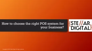 how to choose the right pos system for your business