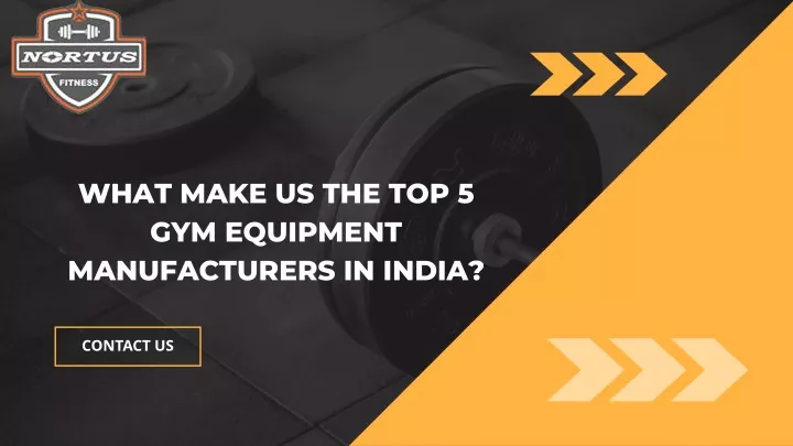 what make us the top 5 gym equipment