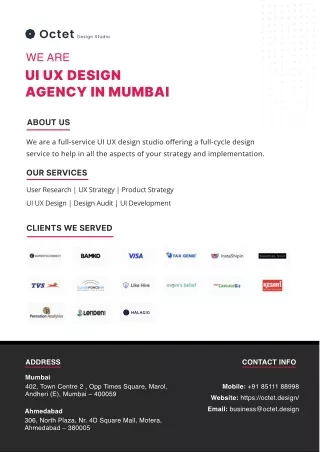 UX UI Design Agency in Mumbai