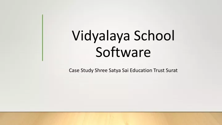 vidyalaya school software