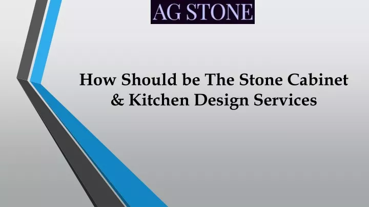 how should be the stone cabinet kitchen design