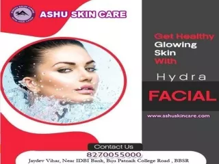 one of the best clinic for skin makes glow and healthy with hydra facial treatment in bhubaneswar, odisha