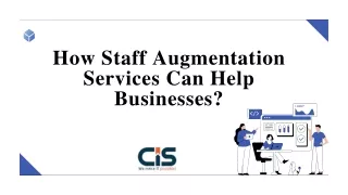 How Staff Augmentation Services Can Help Businesses?