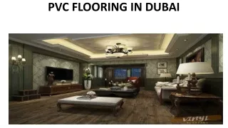 pvc flooring in dubai