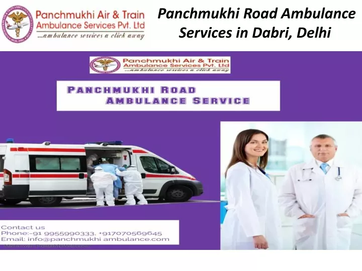 panchmukhi road ambulance services in dabri delhi