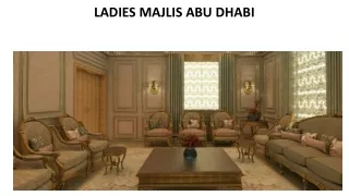 ladies majlis abu dhabi