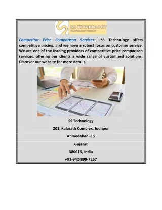 Competitor Price Comparison Services |SS Technology