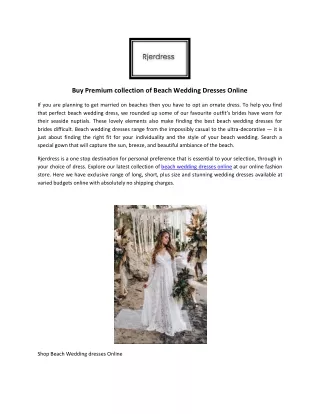 Buy Beautiful Mermaid Wedding Dresses At Affordable Price | Rjerdress.com