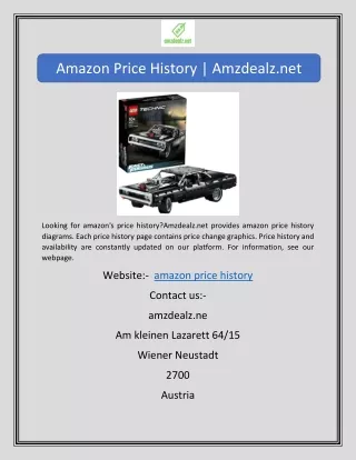 Amazon Price History | Amzdealz.net