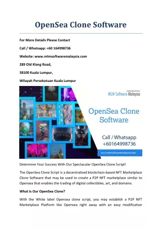 opensea clone software
