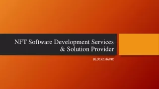 nft software development services solution provider