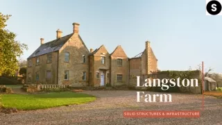 Langston Farm - SOLID Structures & Infrastructure