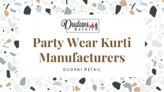 Party-Wear-Kurti-Manufacturers